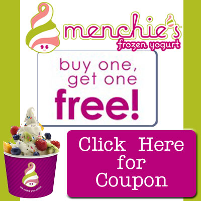 Buy One Frozen Yogurt Get One Free during Sept- Menchie&#39;s Williamsburg
