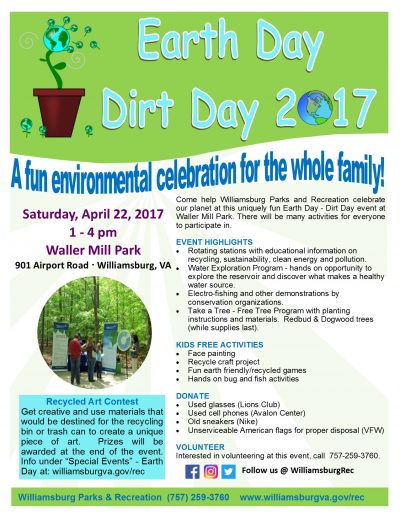 Earth Day Flyer 2017