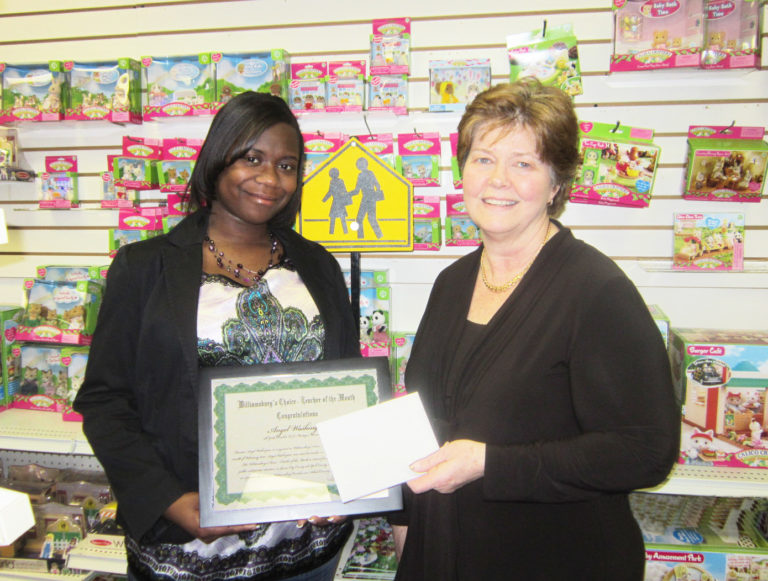 Angel Washington, 4th Grade Teacher at D.J. Montague ES is Teacher of the Month – February 2013