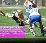 Top 2 reasons for your daughter to try field hockey:  it is a great sport, and college scholarships are available