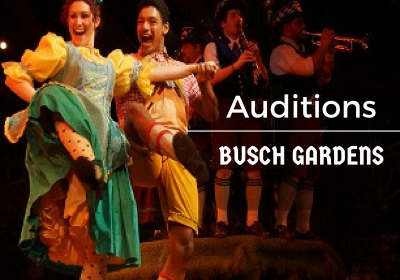 busch gardens auditions williamsburg