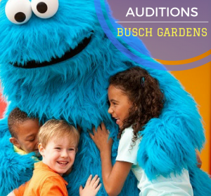 Busch Gardens Character auditions
