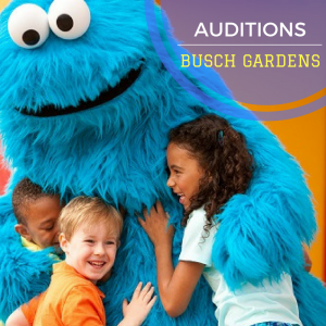 Busch Gardens Character auditions