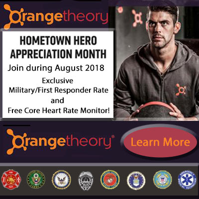 Orangetheory Fitness Williamsburg Military/First Responders Offer