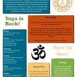 Yoga returns to the WISC