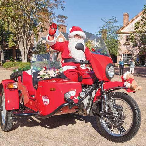 Sidecar Santa
