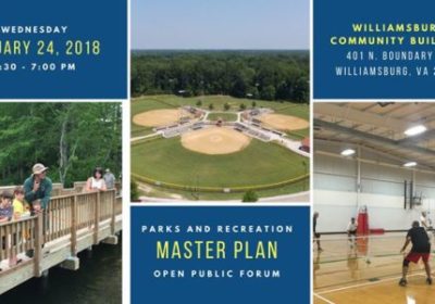 'Master Plan Open Public Forum' williamsburg
