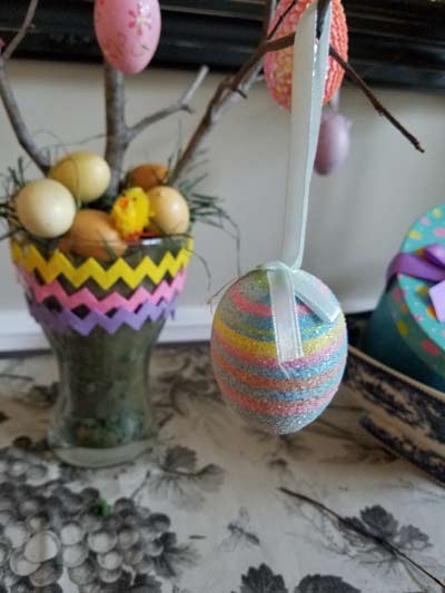 How to create your own Easter Egg Tree with your kids!