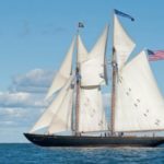 Schooner VIRGINIA visiting Yorktown April 27, 28, 2019- During Pirates Invade Yorktown