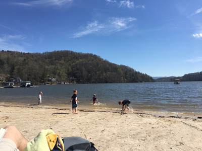 lake lure beach