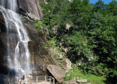 hickory nut falls lake lure