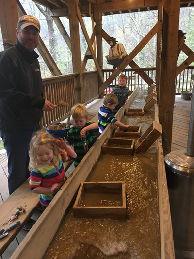 lake lure panning for gold