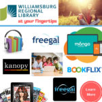 10 Cool Things the Williamsburg Regional Library has for you ONLINE: