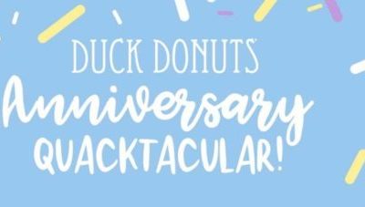 duck donuts 5th anniversary