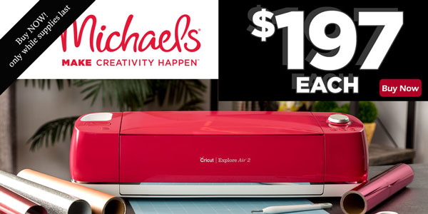 cricut sale black friday cyber monday