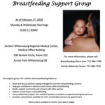 Free! Sentara Williamsburg Breastfeeding Support Group