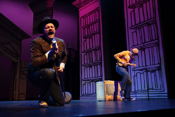 Ryan Clemens and Conor Crowley in Virginia Stage Company's production of MATILDA THE MUSICAL, photo by Samuel W Flint