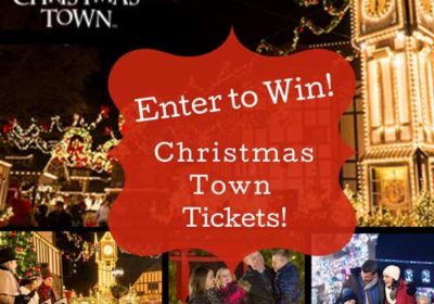 enter to win christmas town tickets