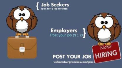 jobs williamsburg