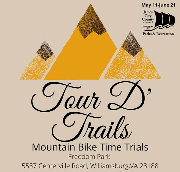Tour D'Trails Mountain Bike Time Trials - May 11-June 21 | Williamsburg ...