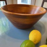 Beautiful Wooden Salad Bowl from Zulily