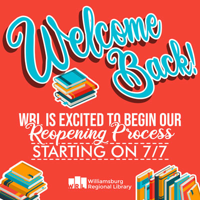 Williamsburg Regional Library reopens