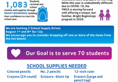 YMCA School Supply Drive