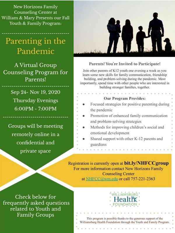 Family Counseling Center at William and Mary