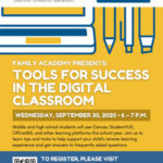 Family Academy: Tools for Success in the Digital Classroom