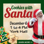 Cookies with Santa, Dec 6, 2020 - Gallery at York Hall