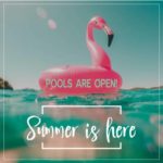 pools opening!