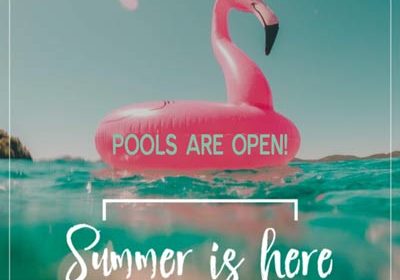 pools opening!