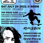 Tommy K Skate Day - Sat. July 24, 2021 at 12 pm - JCC Rec Skate Park
