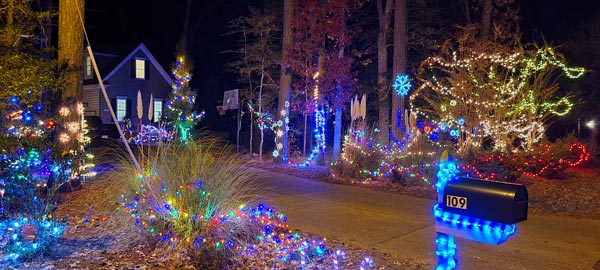 xmas lights tour near me