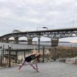 Yoga on the Yorktown Waterfront