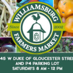 Williamsburg Farmers Market - Saturdays from 8 am to noon