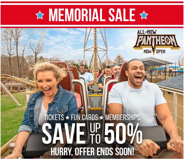 Busch Gardens Discount Tickets 2 Park Fun Card, FREE 2 Park Preschool