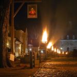 Lighting of the Cressets this Summer in Colonial Williamsburg