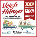 Christmas in July Food Drive for Outreach Center and Williamsburg House of Mercy