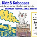 Kitties, Kidz & Kabooses with Chessie the cat and her Feline Fur-ends from the Penisula Regional Animal Shelter - Sat, July 9th