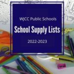 School Supplies Lists - WJCC Public Schools - 2022 / 2023
