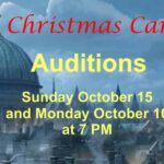 AUDITION NOTICE: A Christmas Carol (2023) at the Williamsburg Players - Saturday Oct 15 & 16