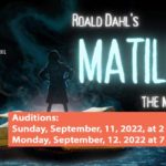 Matilda Auditions at the Williamsburg Players - September 11 & 12, 2022
