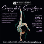 Cirque de la Symphonie with the Williamsburg Symphony Orchestra - Family Event - Friday, November 4, 2022 at 7:30 PM