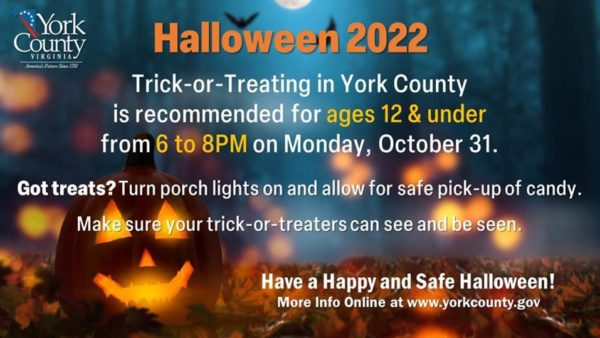 trick or treating hours yorktown