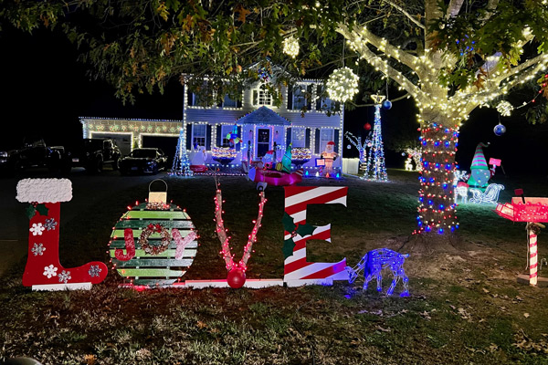 xmas lights tour near me