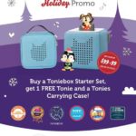 Holiday Promo on Toniebox this weekend November 4th -6th at School Crossing
