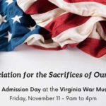 Free Admission for all on Veterans Day at the Virginia War Museum