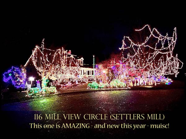 xmas lights tour near me