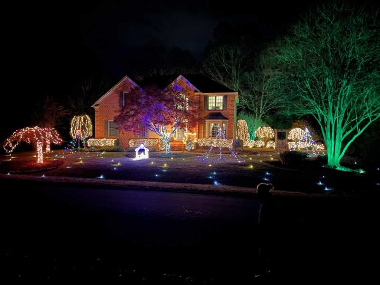 Best Christmas Lights in Williamsburg and Surrounding Areas